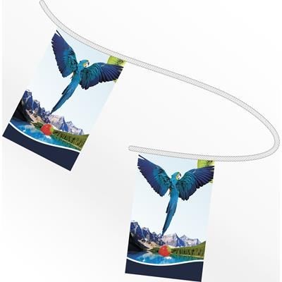 Branded Promotional RECTANGULAR PVC BUNTING Bunting From Concept Incentives.