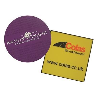Branded Promotional MOULDED PVC COASTER Coaster From Concept Incentives.
