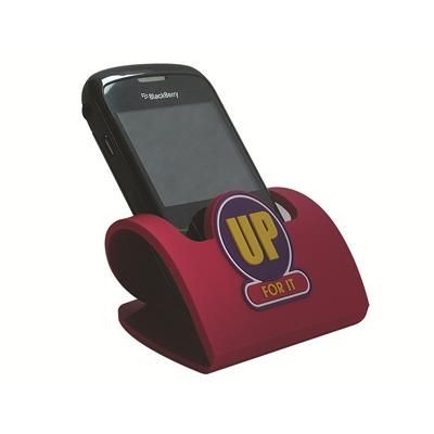 Branded Promotional PVC MOBILE PHONE HOLDER Mobile Phone Stand From Concept Incentives.