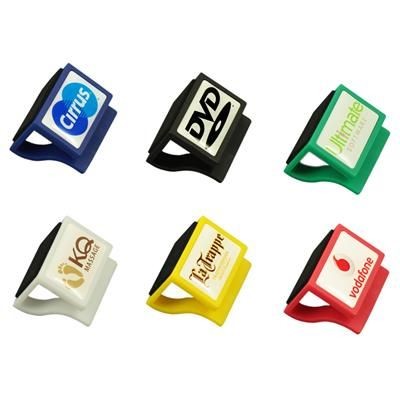 Branded Promotional PLASTIC WEB CAM COVER with Screen Cleaner Web Cam From Concept Incentives.