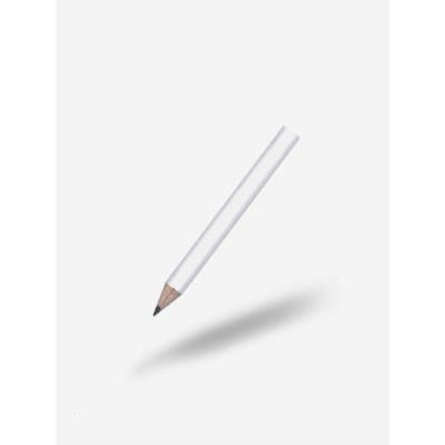 Branded Promotional HI-LINE MINI NE PENCIL in White Pencil From Concept Incentives.