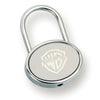 Branded Promotional QUATTRO METAL KEYRING in Silver Keyring From Concept Incentives.