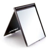 Branded Promotional LADIES COMPACT MIRROR in Black Mirror From Concept Incentives.