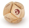 Branded Promotional PUZZLE SPHERE in Wood Puzzle From Concept Incentives.