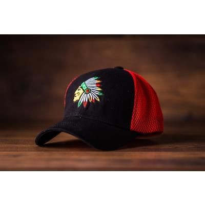 Branded Promotional NEZ 6 PANEL STRUCTURED FITTED CAP Baseball Cap From Concept Incentives.