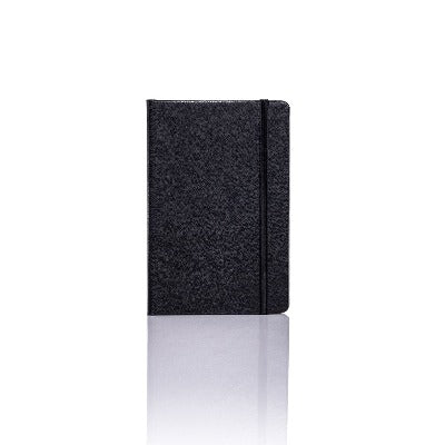 Branded Promotional CASTELLI BALACRON NOTE BOOK in Black Pocket Notebook from Concept Incentives