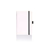 Branded Promotional CASTELLI IVORY MATRA RULED NOTE BOOK White and Black Pocket Notebook from Concept Incentives