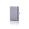 Branded Promotional CASTELLI IVORY MATRA RULED NOTE BOOK Grey Pocket Notebook from Concept Incentives