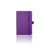 Branded Promotional CASTELLI IVORY MATRA RULED NOTE BOOK Purple Pocket Notebook from Concept Incentives
