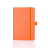 Branded Promotional CASTELLI IVORY TUCSON RULED NOTE BOOK in Orange Pocket Notebook from Concept Incentives
