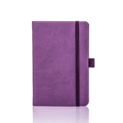 Branded Promotional CASTELLI IVORY TUCSON RULED NOTE BOOK in Purple Pocket Notebook from Concept Incentives
