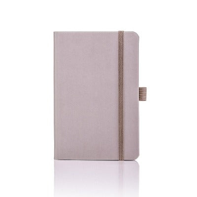 Branded Promotional CASTELLI IVORY TUCSON RULED NOTE BOOK in Beige Pocket Notebook from Concept Incentives