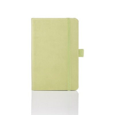 Branded Promotional CASTELLI IVORY TUCSON RULED NOTE BOOK in Lime Green Pocket Notebook from Concept Incentives