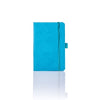 Branded Promotional CASTELLI IVORY TUCSON RULED NOTE BOOK in Cyan Pocket Notebook from Concept Incentives