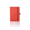 Branded Promotional CASTELLI IVORY SHERWOOD NOTE BOOK Orange Pocket Notebook from Concept Incentives