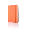 Branded Promotional CASTELLI IVORY TUCSON FLEXIBLE NOTE BOOK in Orange Pocket Notebook from Concept Incentives