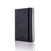 Branded Promotional CASTELLI IVORY TUCSON FLEXIBLE NOTE BOOK in Black Pocket Notebook from Concept Incentives