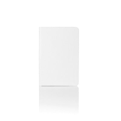 Branded Promotional CASTELLI BIANCO MATRA NOTE BOOK Pocket Notebook from Concept Incentives