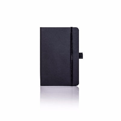 Branded Promotional CASTELLI IVORY MATRA GRAPH NOTE BOOK in Black Pocket Notebook from Concept Incentives