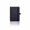 Branded Promotional CASTELLI IVORY MATRA PLAIN NOTE BOOK Black Pocket Notebook from Concept Incentives