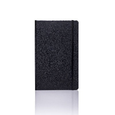Branded Promotional CASTELLI BALACRON NOTE BOOK in Black Medium Notebook from Concept Incentives