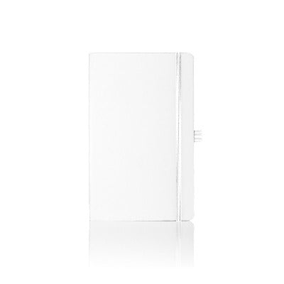 Branded Promotional CASTELLI IVORY MATRA RULED NOTE BOOK White Medium Notebook from Concept Incentives