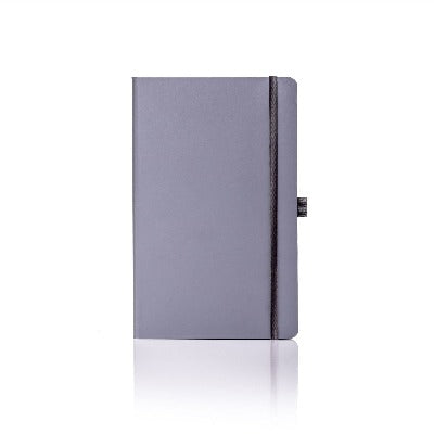 Branded Promotional CASTELLI IVORY MATRA RULED NOTE BOOK Grey Medium Notebook from Concept Incentives