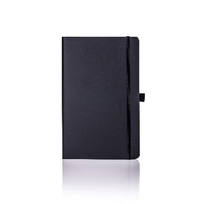 Branded Promotional CASTELLI MATRA NOTEBOOK GIFT SET in Black from Concept Incentives