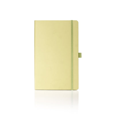 Branded Promotional CASTELLI IVORY MATRA RULED NOTE BOOK Lime Green Medium Notebook from Concept Incentives