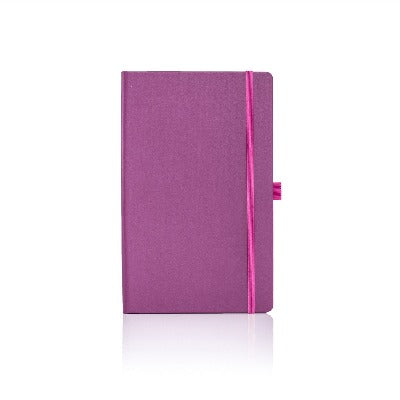 Branded Promotional CASTELLI MATRA NOTEBOOK GIFT SET in Fuchsia from Concept Incentives