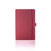 Branded Promotional CASTELLI IVORY MATRA RULED NOTE BOOK Red Medium Notebook from Concept Incentives