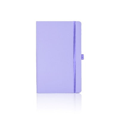 Branded Promotional CASTELLI IVORY MATRA RULED NOTE BOOK Lilac Medium Notebook from Concept Incentives