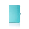Branded Promotional CASTELLI MATRA NOTEBOOK GIFT SET in Cyan from Concept Incentives