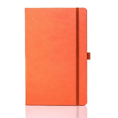 Branded Promotional CASTELLI IVORY TUCSON RULED NOTE BOOK in Orange Medium Notebook from Concept Incentives