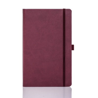 Branded Promotional CASTELLI IVORY TUCSON RULED NOTE BOOK in Burgundy Medium Notebook from Concept Incentives