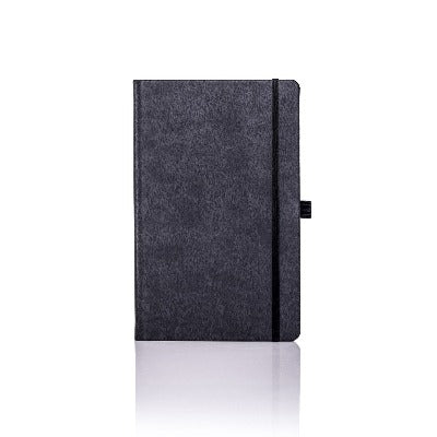 Branded Promotional CASTELLI TUCSON NOTEBOOK GIFT SET in Graphite from Concept Incentives