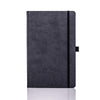 Branded Promotional CASTELLI IVORY TUCSON PLAIN NOTE BOOK in Black Medium Notebook from Concept Incentives