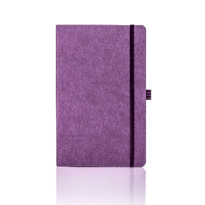 Branded Promotional CASTELLI TUCSON NOTEBOOK GIFT SET in Purple from Concept Incentives