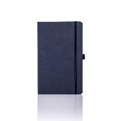 Branded Promotional CASTELLI TUCSON NOTEBOOK GIFT SET in Navy from Concept Incentives