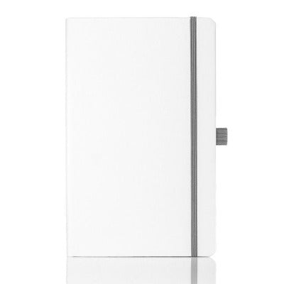 Branded Promotional CASTELLI IVORY TUCSON RULED NOTE BOOK in White Medium Notebook from Concept Incentives