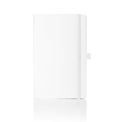 Branded Promotional CASTELLI TUCSON NOTEBOOK GIFT SET in White from Concept Incentives
