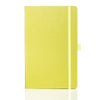 Branded Promotional CASTELLI IVORY TUCSON RULED NOTE BOOK in Lime Green Medium Notebook from Concept Incentives