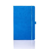 Branded Promotional CASTELLI TUCSON NOTEBOOK GIFT SET in Royal Blue from Concept Incentives