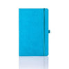 Branded Promotional CASTELLI TUCSON NOTEBOOK GIFT SET in Cyan from Concept Incentives