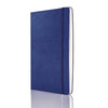 Branded Promotional CASTELLI IVORY TUCSON FLEXIBLE NOTE BOOK in Dark Blue Medium Notebook from Concept Incentives