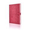 Branded Promotional CASTELLI IVORY MIRABEAU NOTE BOOK Red Medium Notebook from Concept Incentives