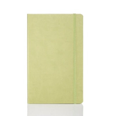 Branded Promotional CASTELLI IVORY TUCSON FLEXIBLE NOTE BOOK in Green Medium Notebook from Concept Incentives