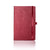 Branded Promotional CASTELLI LEATHER CORDOBA NOTE BOOK in Red Notebook from Concept Incentives