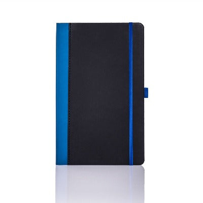 Branded Promotional CASTELLI CONTRAST MEDIUM NOTE BOOK in Blue Notebook from Concept Incentives