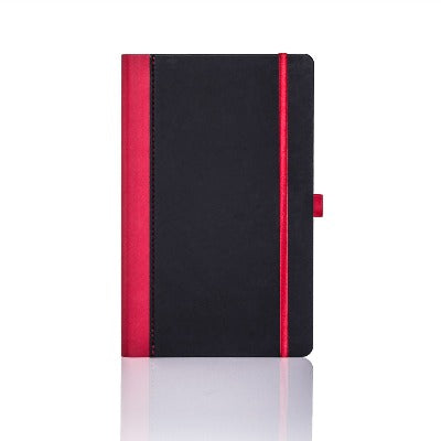 Branded Promotional CASTELLI CONTRAST MEDIUM NOTE BOOK in Red Notebook from Concept Incentives